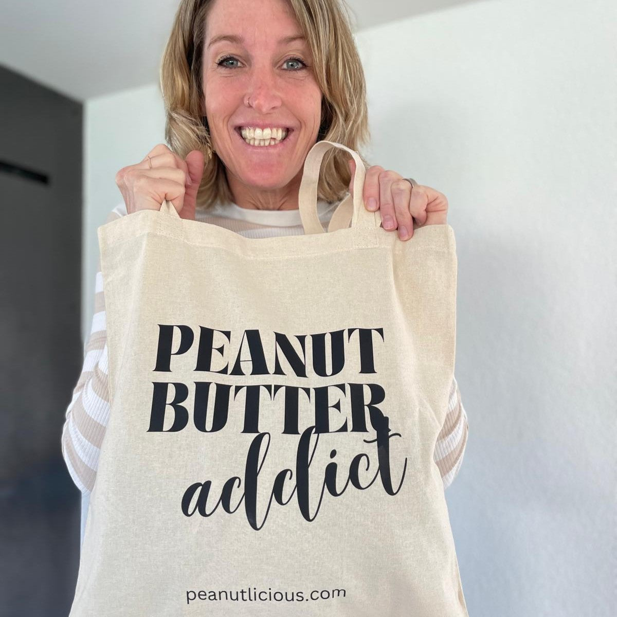 PEANUTLICIOUS FAIRTRADE BAUMWOLLTASCHE