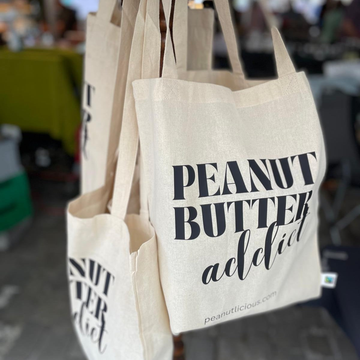 PEANUTLICIOUS FAIRTRADE BAUMWOLLTASCHE